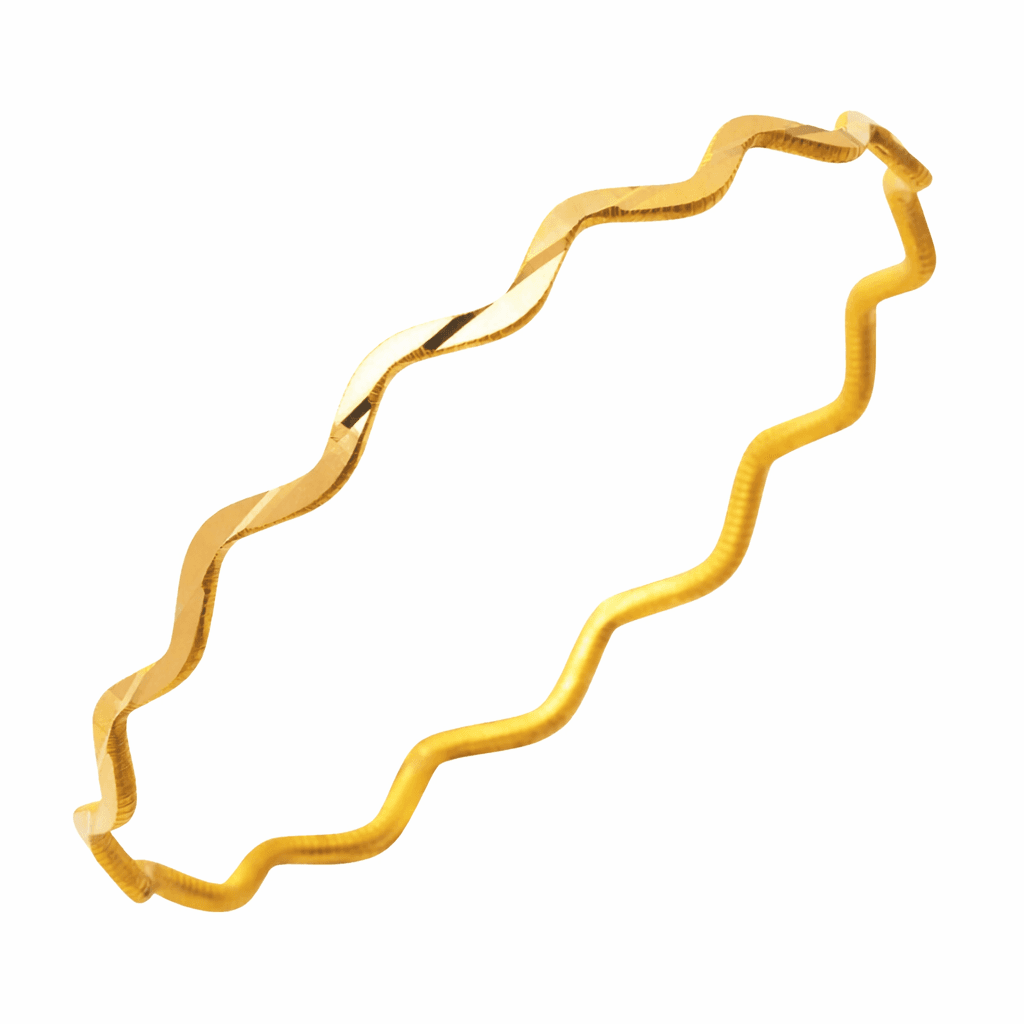 10 Gr Zikzaklı Ajda Altın Bilezik 22 Ayar