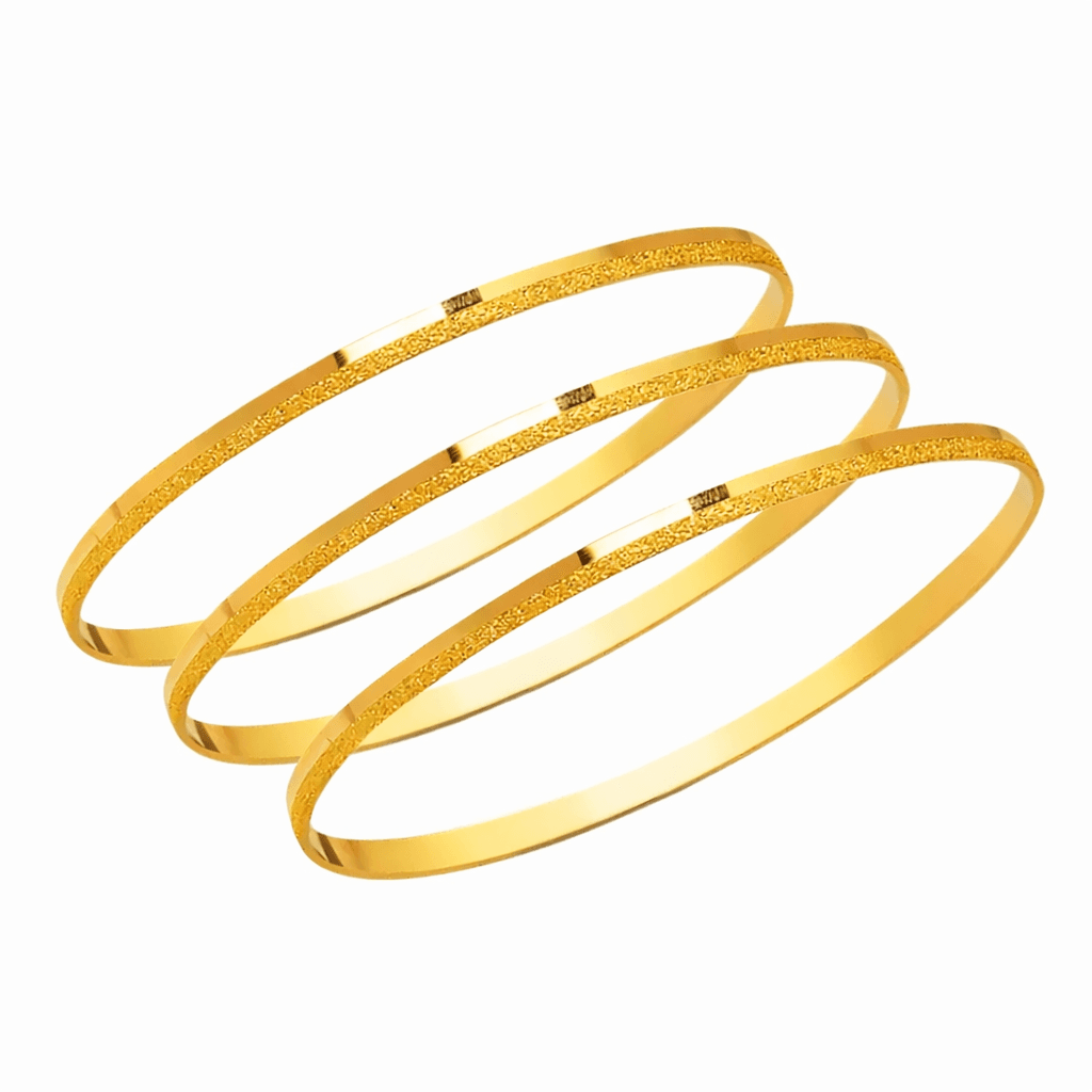 3 Adet Ajda Kibrit Çöpü 22 Ayar Bilezik Altın (3*10) 30 gr.