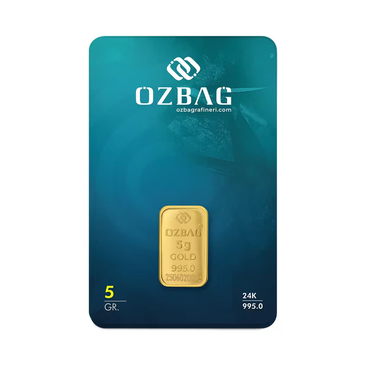 5 Gram 24 Ayar Külçe Altın