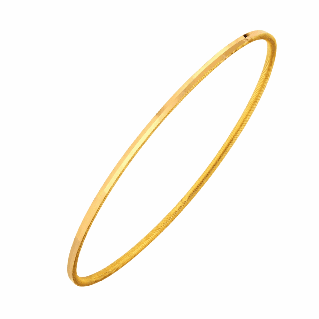 8 Gram 22 Ayar Oluklu Ajda Bilezik